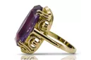Ring Vintage Alexandrite 14K Yellow gold vrc038y